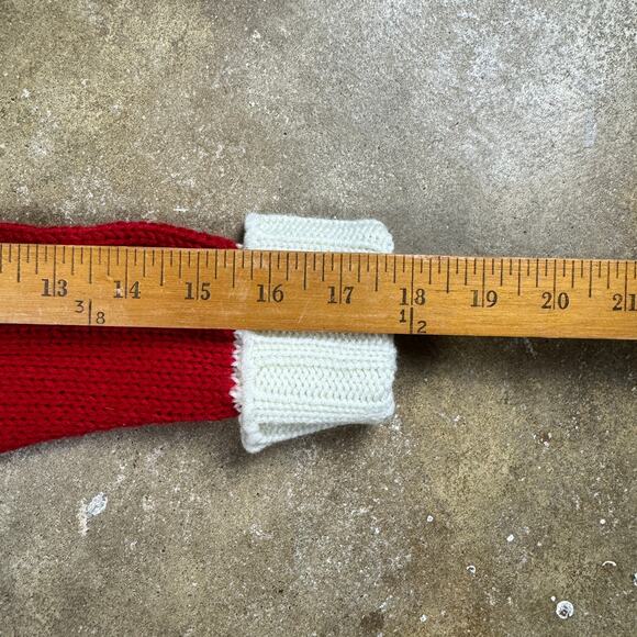 Vintage Spark Plug “The Kid” Red White Striped Knit Collared Sweater Size 7 - Picture 10 of 10